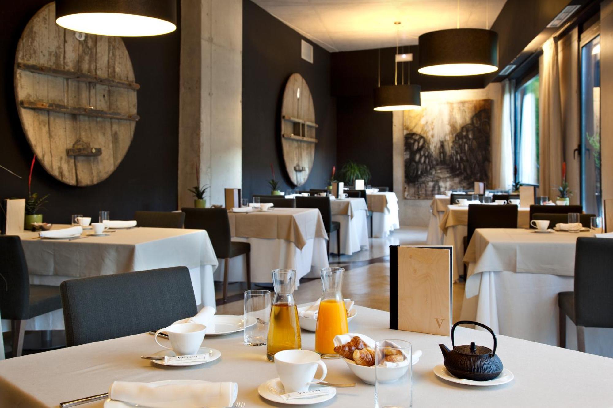 Hotel Viura Вильябуэна-де-Алава Ресторан фото
